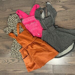 Lot of 4 kids dresses - 2-3T